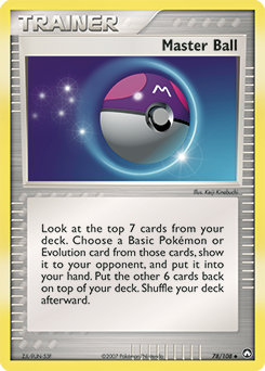 Master Ball — Power Keepers