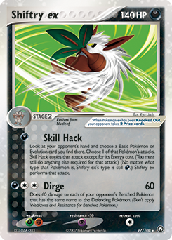 Shiftry ex — Power Keepers