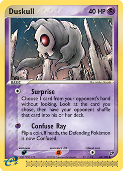 Duskull - 61/100 card art