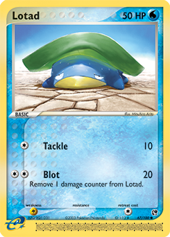 Lotad - 67/100 — Sandstorm