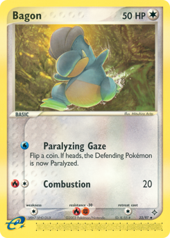 Bagon - 23/97 card art