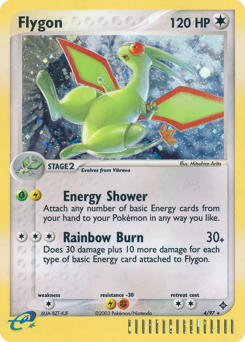 Flygon - 4/97 card art