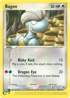 Bagon - 50/97 card art