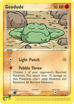 Geodude - 55/97 — Dragon
