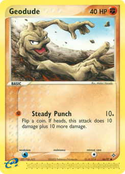 Geodude - 56/97 card art