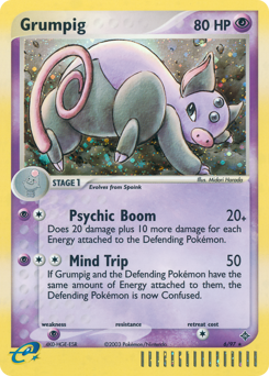 Grumpig — Dragon