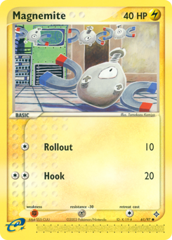 Magnemite - 61/97 card art