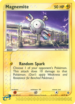 Magnemite - 62/97 card art