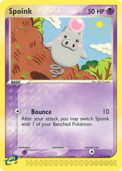 Spoink - 73/97 — Dragon