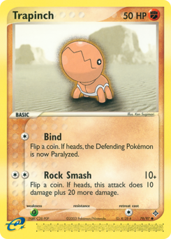 Trapinch - 79/97 card art