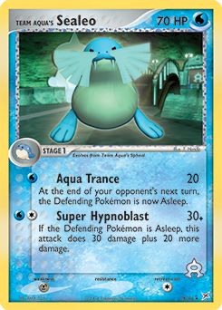 Team Aqua's Sealeo - 16/95 — Team Magma vs Team Aqua