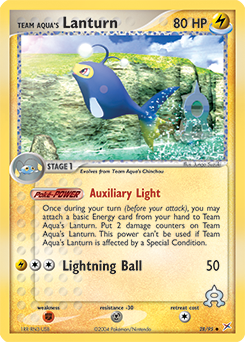 Team Aqua's Lanturn — Team Magma vs Team Aqua
