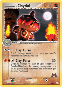Team Magma's Claydol - 33/95 — Team Magma vs Team Aqua