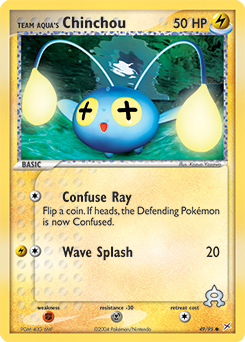 Team Aqua's Chinchou — Team Magma vs Team Aqua