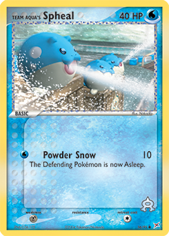 Team Aqua's Spheal - 56/95 — Team Magma vs Team Aqua