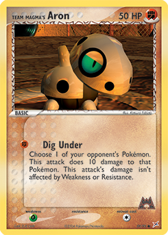 Team Magma's Aron - 59/95 — Team Magma vs Team Aqua