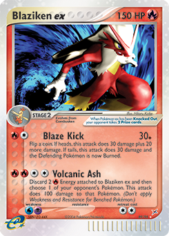 Blaziken ex — Team Magma vs Team Aqua