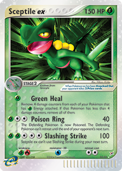 Sceptile ex — Team Magma vs Team Aqua