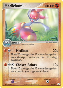 Medicham - 10/101 card art