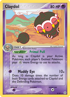 Claydol - 2/101 card art