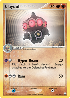 Claydol - 31/101 — Hidden Legends