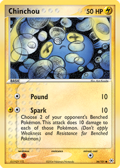Chinchou - 56/101 card art
