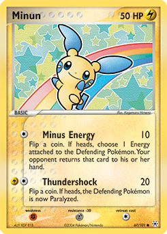 Minun — Hidden Legends
