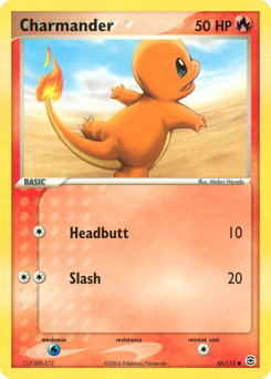 Charmander - 058/112 — FireRed & LeafGreen