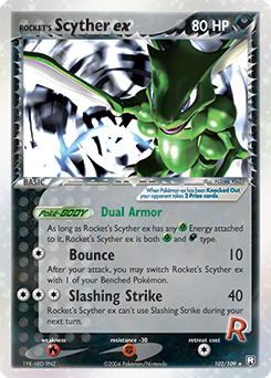 Rocket's Scyther ex — Team Rocket Returns