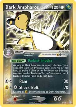 Dark Ampharos — Team Rocket Returns