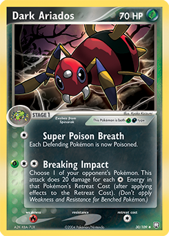 Dark Ariados — Team Rocket Returns