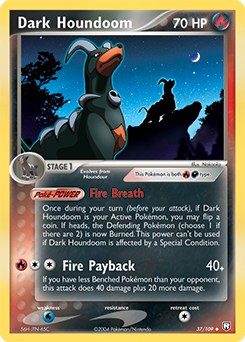 Dark Houndoom - 037/109 — Team Rocket Returns