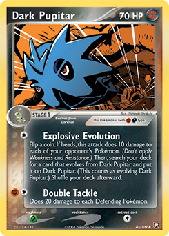 Dark Pupitar - 040/109 — Team Rocket Returns