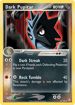 Dark Pupitar - 041/109 card art