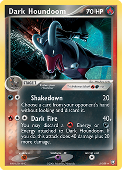 Dark Houndoom - 005/109 — Team Rocket Returns