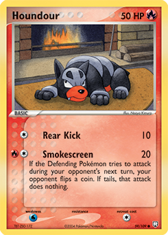 Houndour - 059/109 card art