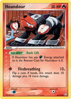 Houndour - 060/109 card art
