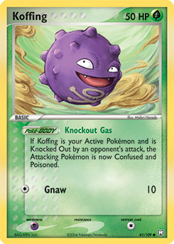 Koffing — Team Rocket Returns