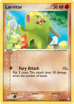 Larvitar - 062/109 card art