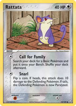 Rattata - 072/109 — Team Rocket Returns