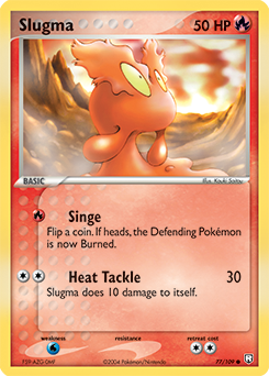 Slugma — Team Rocket Returns