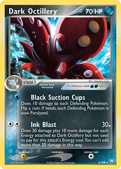 Dark Octillery — Team Rocket Returns