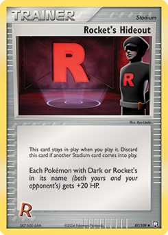 Rocket's Hideout — Team Rocket Returns