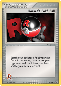 Rocket's Poke Ball — Team Rocket Returns