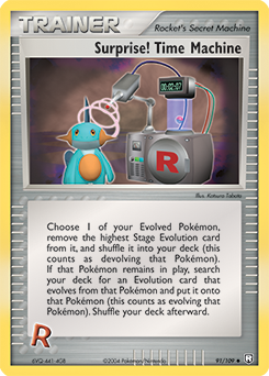 Surprise! Time Machine card art
