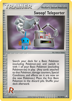 Swoop! Teleporter card art