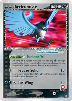 Rocket's Articuno ex — Team Rocket Returns
