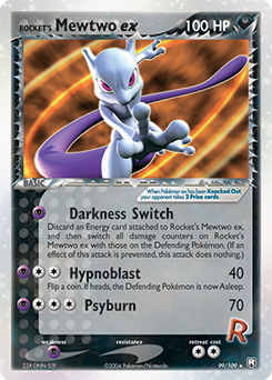 Rocket's Mewtwo ex — Team Rocket Returns