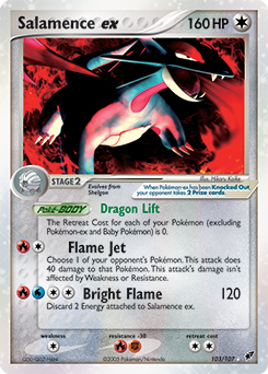 Salamence ex — Deoxys
