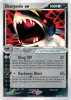 Sharpedo ex — Deoxys
